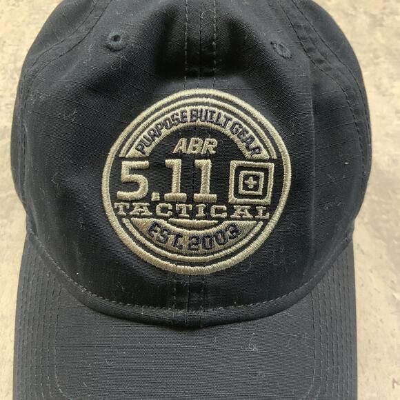 5.11 Tactical Hat Mens One Size Black Snapback ABR Always Be Ready 18 Cap - Picture 2 of 9